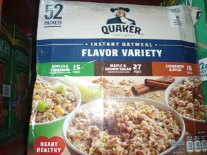 Instant Oatmeal Variety Pack 52 in 1 Pack
