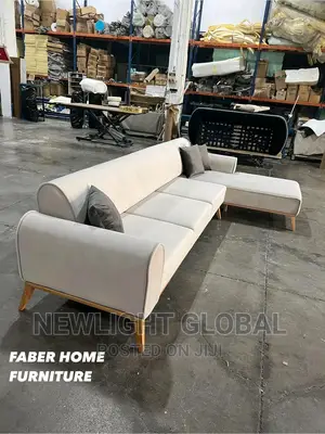 l'Shape Sofa Couch Chair