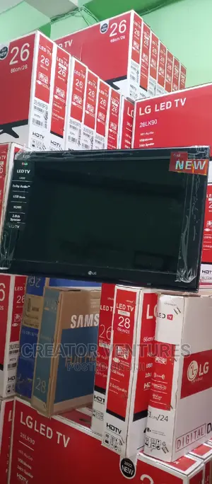 Lg 26" Dc/Ac Led Tv,Wide Screen,With Usb,Game,Tiny Body,2024