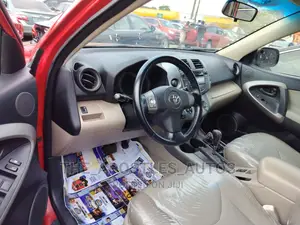 Toyota RAV4 Limited V6 4x4 2007 Red