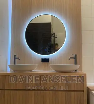 Mirror With LED Light