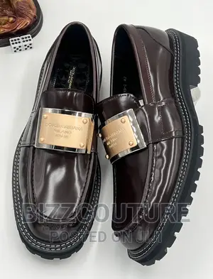 Original Italian DOLCE GABBANA Loafers Available in Store