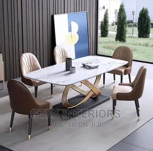 Marble Dinning Table Set