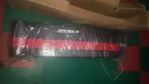 The Young Situp Bench With a Pair of Dumbells Nd Rope