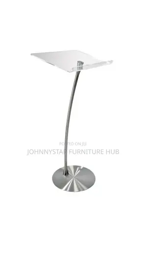 Italian Unique Acrylic Single Pole Church Pulpits