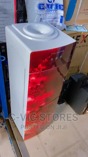 Polystar Water Dispenser With Hot/Cold and Fridge