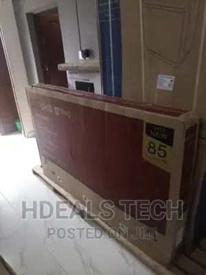 Brand New LG 85 Inches Smart Frameless TV With Bluetooth