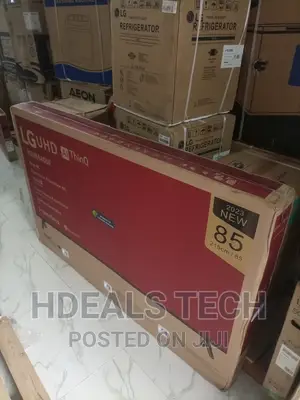 Big View LG 85 Inches Smart Frameless TV