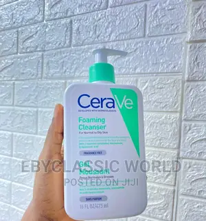 Cerave Foaming And Hydrating Facial Cleanser