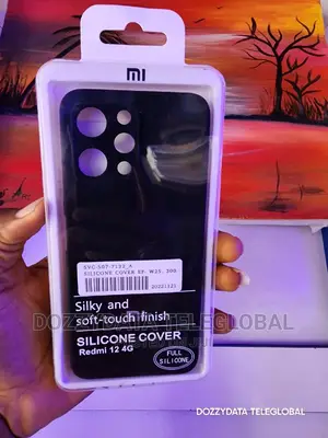 XIAOMI Redmi 12 Silicone Back Case Black