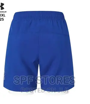 Blue Gym Shorts With Inner Tight