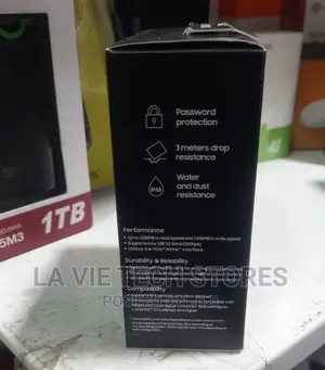 Samsung Portable SSD T7 Shield Usb 3.2 2tb (Black)