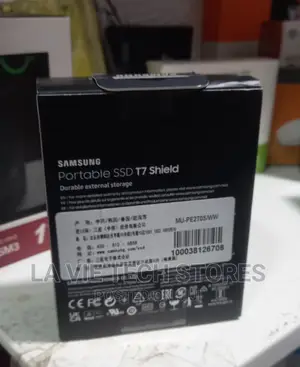 Samsung Portable SSD T7 Shield Usb 3.2 2tb (Black)