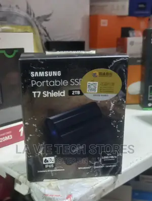 Samsung Portable SSD T7 Shield Usb 3.2 2tb (Black)