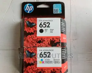 HP 652 INK Cartridges Color and Black