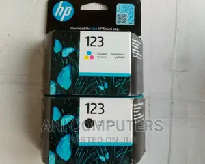 HP 123 INK Cartridges Available in Color and Black