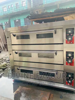 9 Trays 3deck Oven