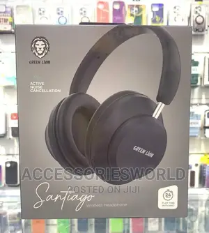 Green Lion Santiago Active Noise Cancellation BT Headphones