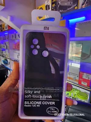 XIAOMI Mi Redmi 12C 4G Silicone Back Case Black