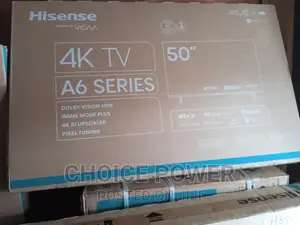 Brand New Hisense Smart TV 50A6K.