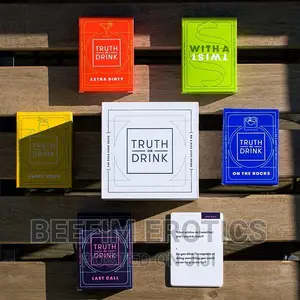 TRUTH or DRINK Game Card
