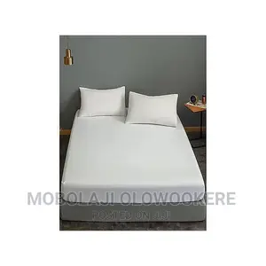 Fitted Sheet Mattress Protector With 2 Pillowcases