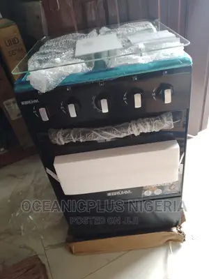 Effective 4 Burner Bruhm Gas Cooker BGC/5540ib