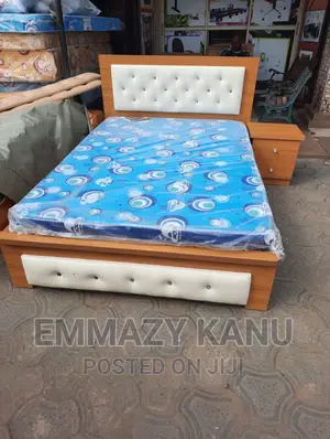 4 and Half By6 Bedframe and Drawer
