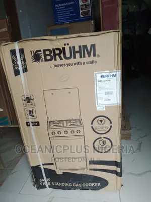 The Brand New Bruhm 4 Gas Burner With Oven
