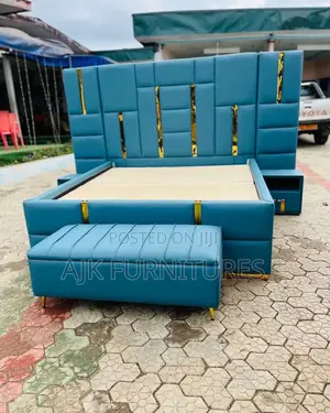 Unique Full Padded Bedframe