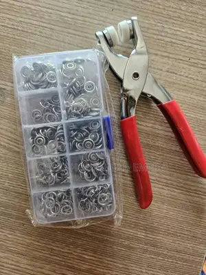 Easy Press Button Pliers With Snap Pieces