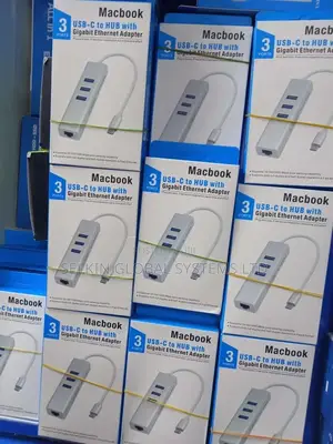 Macbook Type C Usb Hub With Gigabit Ethernet Port