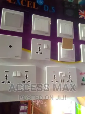 Switch Socket White Body