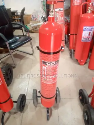 10kg C02 Fire Extinguisher (Trolley Type)