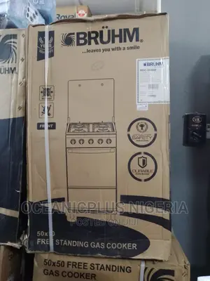 New Quality Bruhm 4 Gas Burner With Oven Light