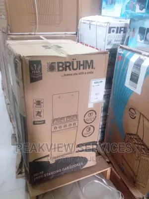 Brand New 4 Gas Burner Bruhm With Oven(Bgc5540ib)