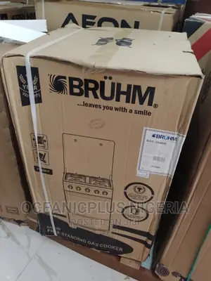 Durable Bruhm 4 Gas Burner With Oven