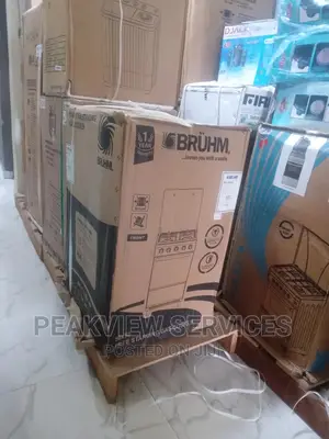 50*50 Frestanding Bruhm(Bgc5540ib)4 Gas Burner With Oven