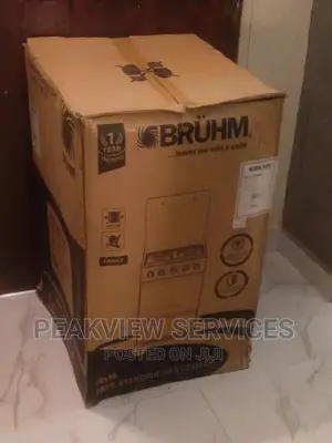 The New 4 Gas Burner Bruhm With Oven(Bgc5540ib)