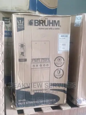 Top Selling (Bgc5540ib)Bruhm 4 Gas Burner With Oven