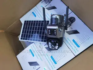 Solar Powered Dual Lens 4g Camera