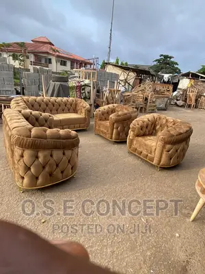 Complete Set of Chesterfield Sofa