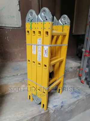 12 Step Yellow Multipurpose Ladder