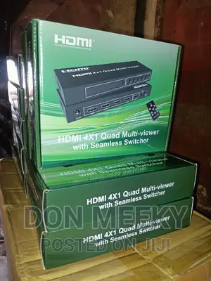 Hdmi 4x1 Quad Multi-Viewer With Switcher