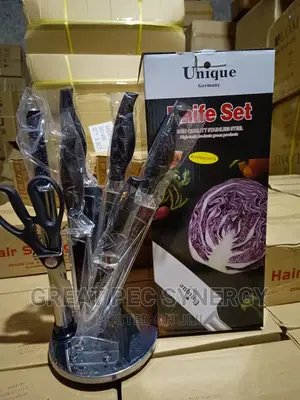 Unique Knife Set - High Quality Stainless Steel
