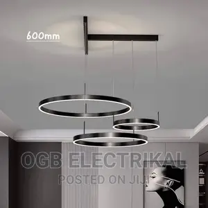 Strip Led Ceiling Chandelier Nordic Creative