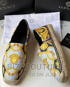 Original VERSACE Espadrilles Available in Store