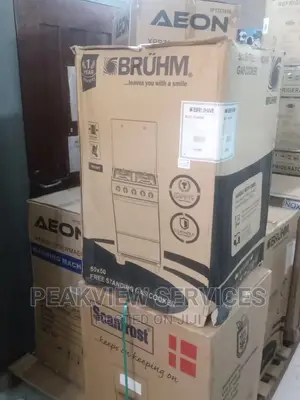 Good(Bgc5540ib) Bruhm 4 Gas Burner With Oven