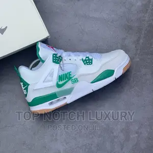 Nike SB X Air Jordan 4 "Pine Green MEN WOMEN SNEAKERS "