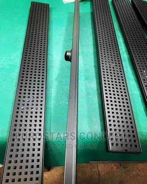 Long Black Floor Drains